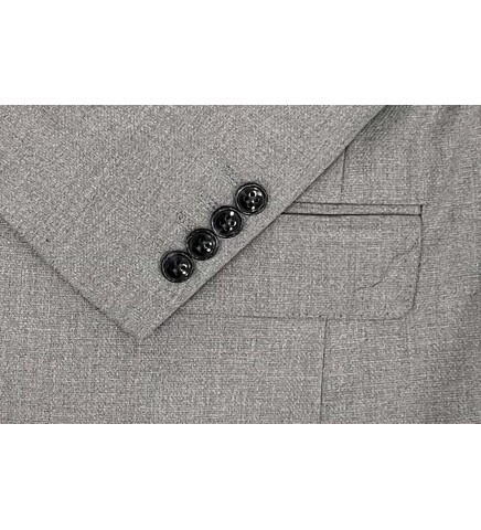 SUIT SARTORIA GREY SUIT WITH DOUBLE FACED VEST 2917