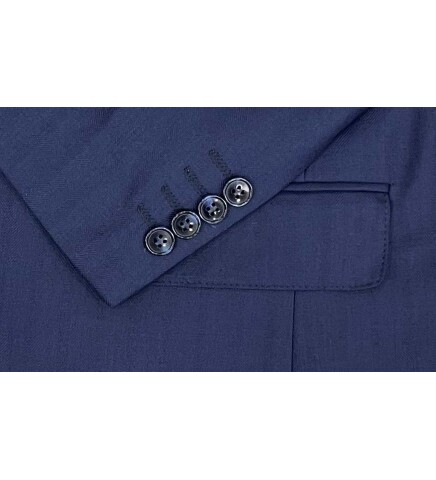 SUIT SARTORIA NAVY BLUE SUIT WITH DOUBLE FACED VEST 2917