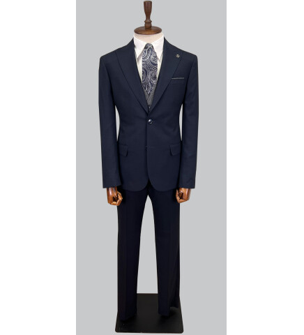 SUIT SARTORIA LACİVERT ÇİFT YÖNLÜ YELEKLİ TAKIM ELBİSE 2917