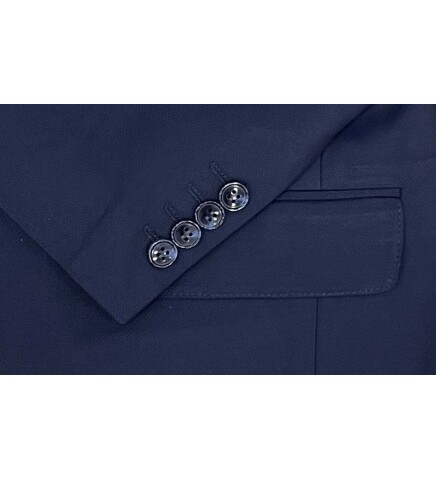 SUIT SARTORIA NAVY BLUE SUIT WITH DOUBLE FACED VEST 2917