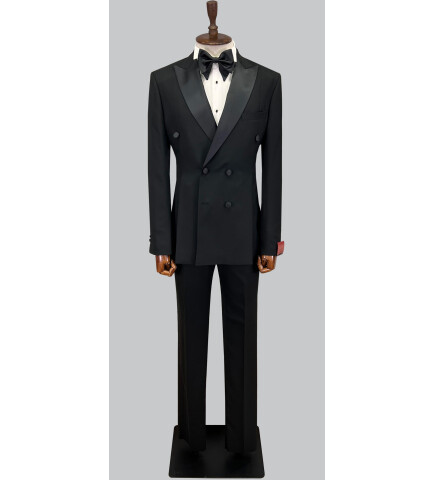 SUIT SARTORIA BLACK TUXEDO 5651
