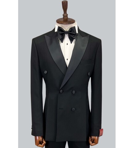 SUIT SARTORIA BLACK TUXEDO 5651
