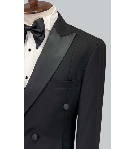 SUIT SARTORIA BLACK TUXEDO 5651
