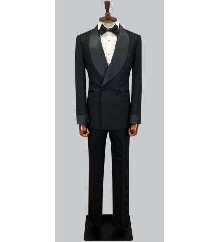SUIT SARTORIA BLACK TUXEDO 5650