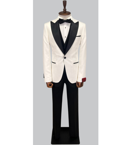 SUIT SARTORIA WHITE TUXEDO 5648