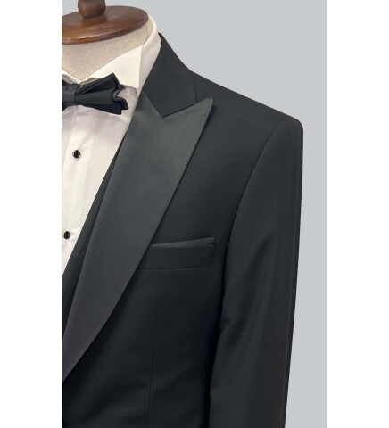 SUIT SARTORIA BLACK TUXEDO 5648