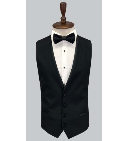 SUIT SARTORIA BLACK TUXEDO 5649