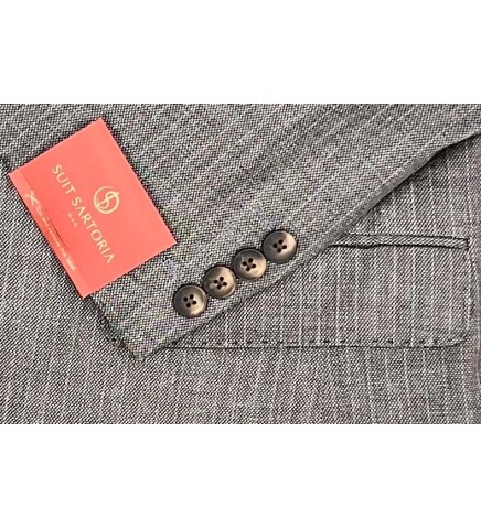 SUIT SARTORIA LINEN BROWN JACKET 4372