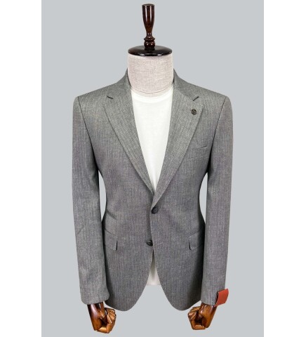 SUIT SARTORIA LINEN GREY JACKET 4372