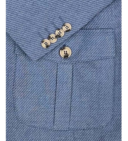 SUIT SARTORIA LINEN BLUE JACKET 4409