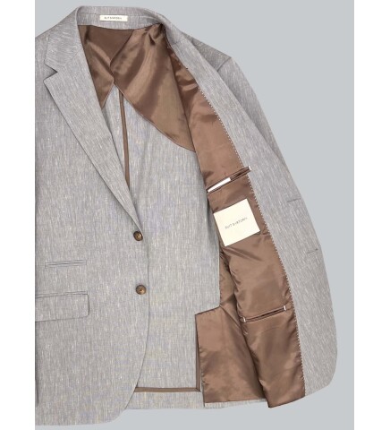 SUIT SARTORIA LINEN GREY JACKET 4372