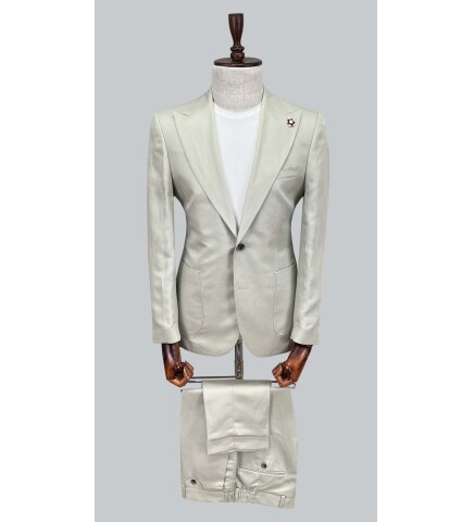 SUIT SARTORIA BEIGE LINEN SUIT 2830