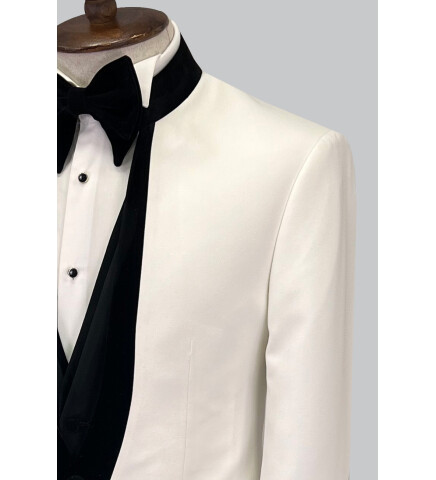 SUIT SARTORIA WHITE TUXEDO 5452