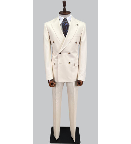 SUIT SARTORIA BEJ KRUVAZE TAKIM ELBİSE 2821