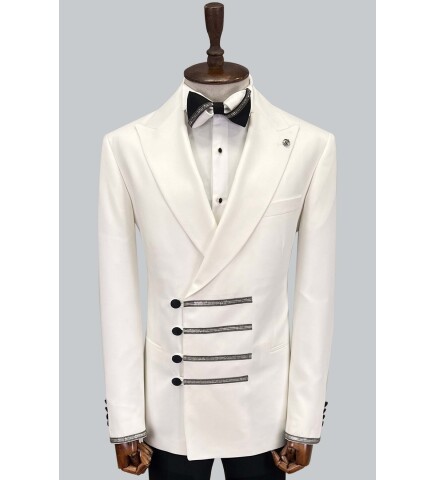SUIT SARTORIA WHITE TUXEDO 5621