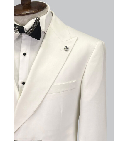 SUIT SARTORIA WHITE TUXEDO 5621