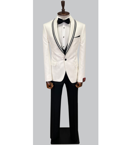 SUIT SARTORIA WHITE TUXEDO 5617
