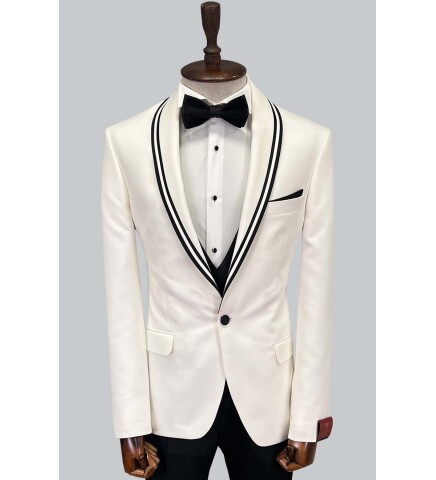SUIT SARTORIA WHITE TUXEDO 5617