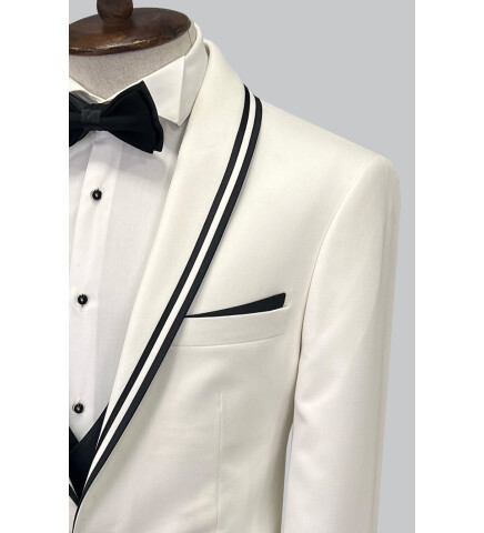 SUIT SARTORIA WHITE TUXEDO 5617
