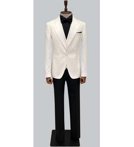SUIT SARTORIA BEYAZ DAMATLIK 5614
