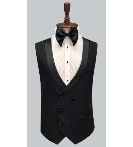 SUIT SARTORIA BLACK TUXEDO 5616