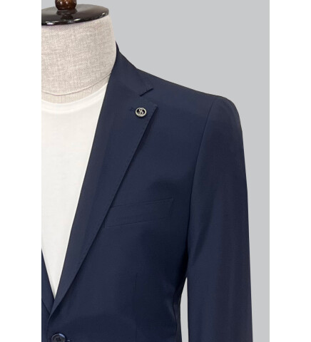 SUIT SARTORIA NAVY BLUE PERFORMANCE SUIT 2544