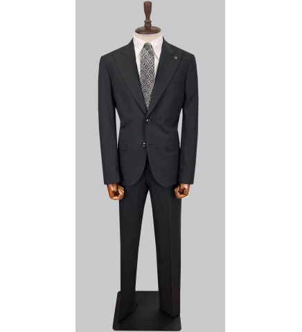 SUIT SARTORIA SİYAH YÜN TAKIM ELBİSE 2620