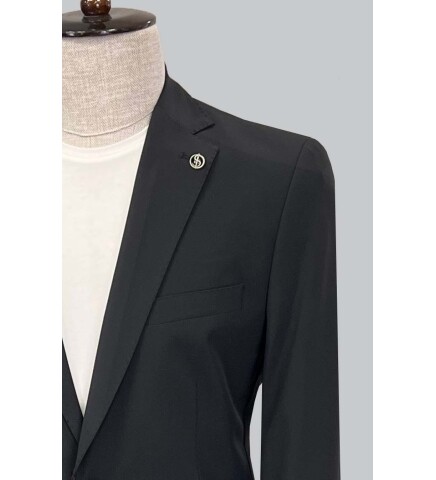 SUIT SARTORIA BLACK PERFORMANCE SUIT 2544