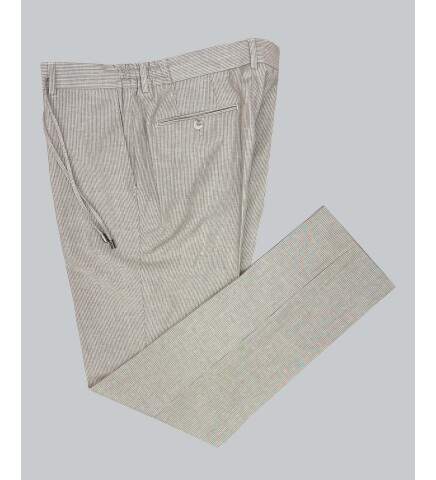 SUIT SARTORIA BEIGE LINEN SUIT 2640