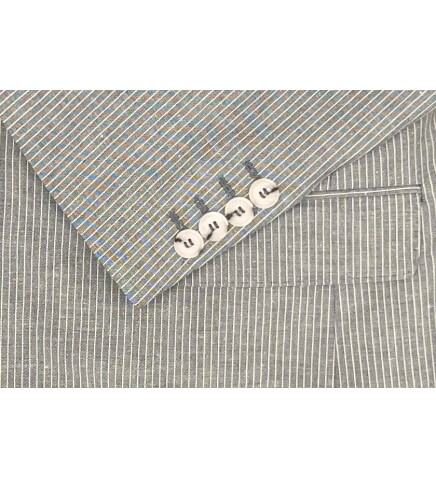 SUIT SARTORIA BLUE LINEN JACKET 4453