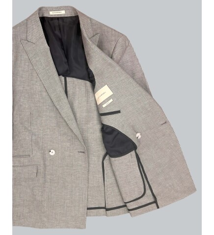 SUIT SARTORIA GREY LINEN JACKET 4453