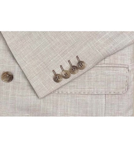 SUIT SARTORIA BEIGE LINEN SUIT 2617