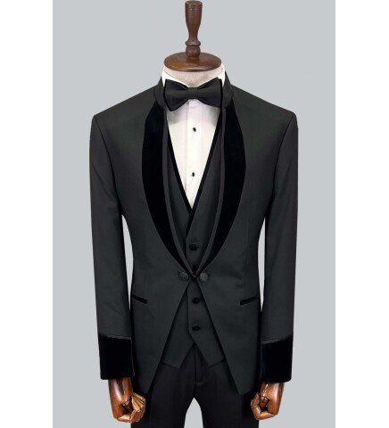 SUIT SARTORIA BLACK TUXEDO 5599