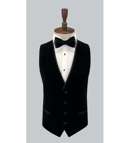SUIT SARTORIA BLACK TUXEDO 5596