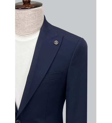SUIT SARTORIA NAVY BLUE PERFORMANCE SUIT 2578