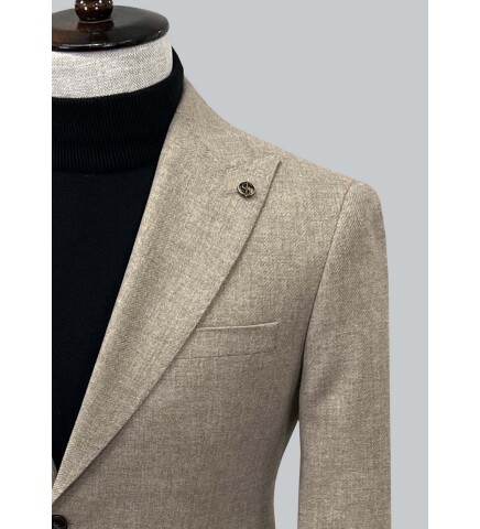 SUIT SARTORIA BEIGE JACKET 4534