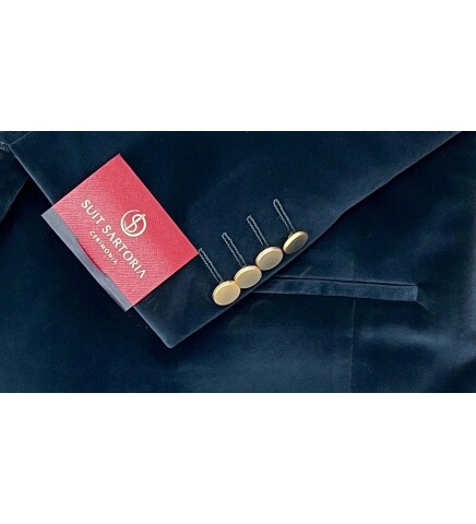 SUIT SARTORIA GREEN VELVET TUXEDO 5581