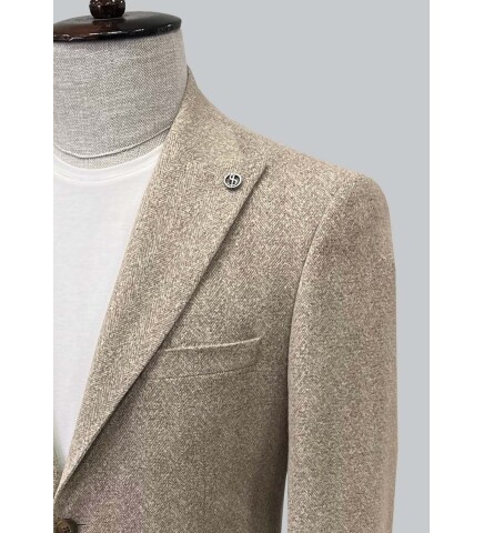 SUIT SARTORIA BEJIGE JACKET 4514