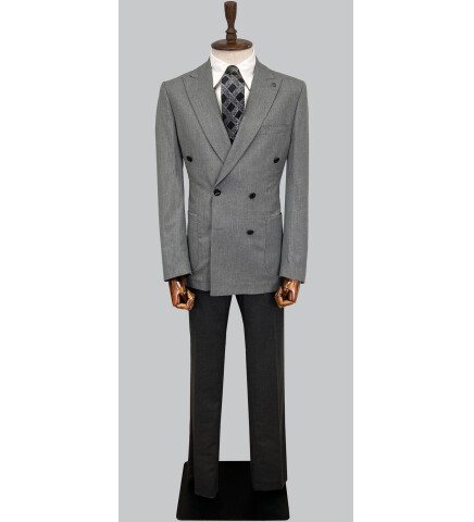 SUIT SARTORIA GRİ KRUVAZE TAKIM ELBİSE 2468