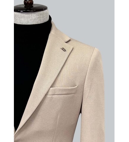 SUIT SARTORIA BEIGE JACKET 4374