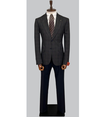 SUIT SARTORIA WOOL BROWN SUIT 2375