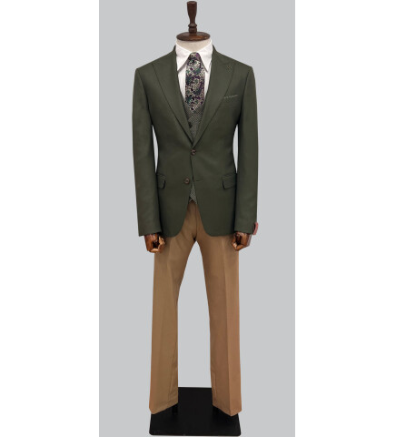 SUIT SARTORIA KHAKI SUIT 2449