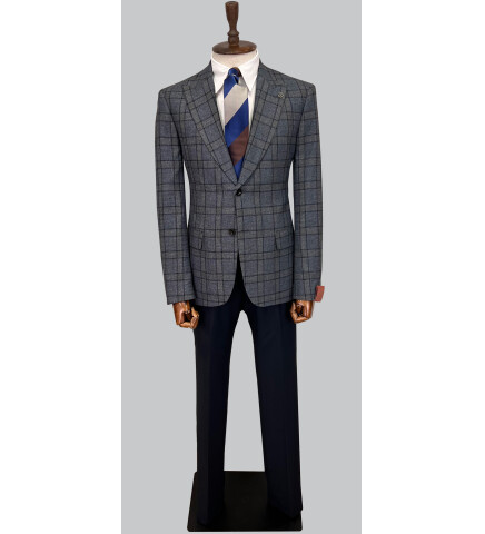 SUIT SARTORIA WOOL BLUE SUIT 2375