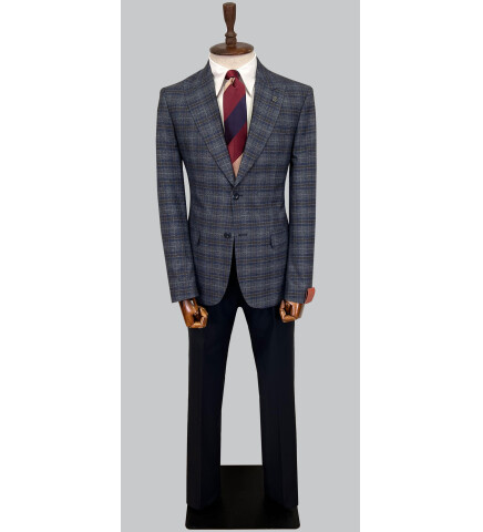 SUIT SARTORIA YÜN EKOSE TAKIM ELBİSE 2375