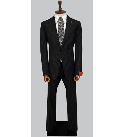 SUIT SARTORIA SİYAH YÜNLÜ TAKIM ELBİSE 2454