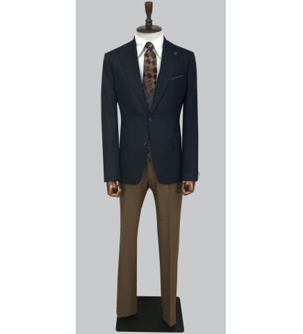 SUIT SARTORIA NAVY BLUE SUIT 2449