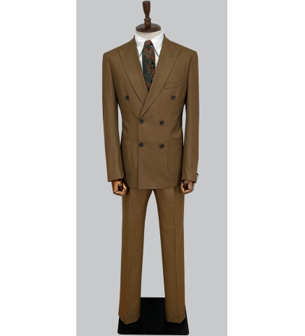 SUIT SARTORIA YÜN KAHVERENGİ TAKIM ELBİSE 2447