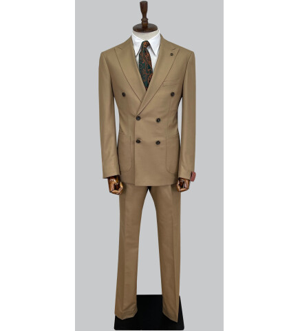 SUIT SARTORIA YÜN AÇIK KAHVERENGİ TAKIM ELBİSE 2447