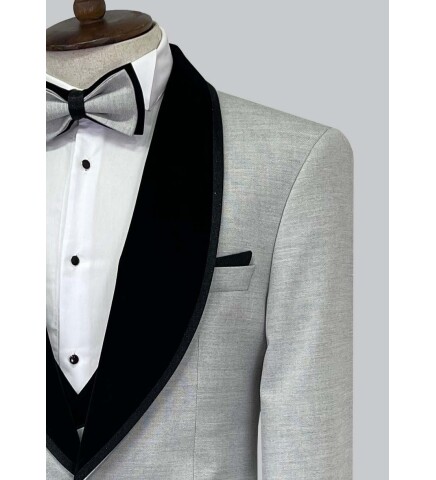 SUIT SARTORIA GREY TUXEDO 5575