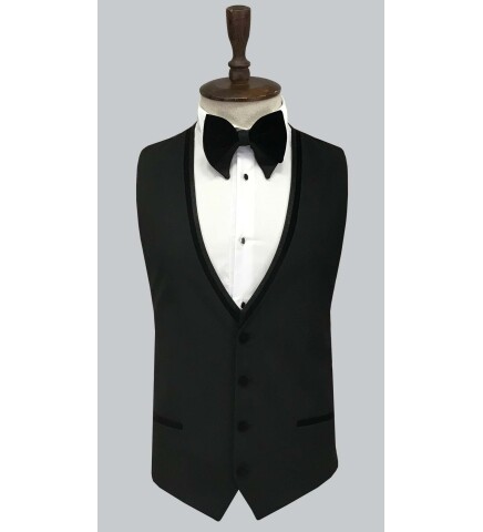 SUIT SARTORIA BLACK TUXEDO 5571